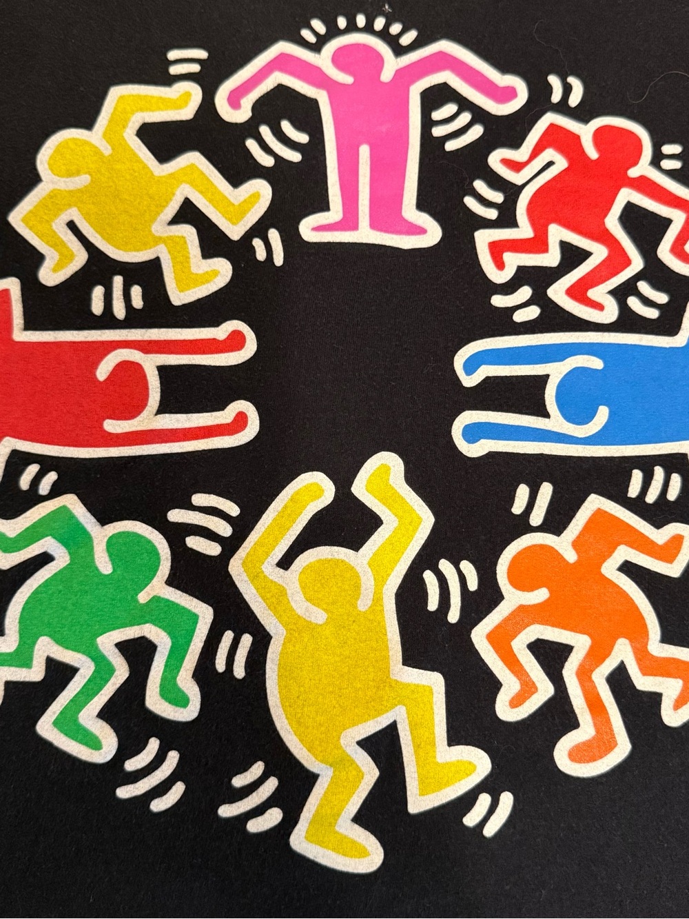 Multicolor Dance-Figure Game Mat – Black Base